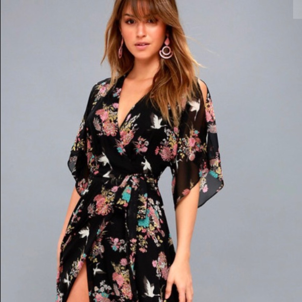 Lulu sweet floral maxi dress